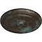 Ekena Millwork Devon Ceiling Medallion (Fits Canopies up to 3 5/8"), 15 3/4"OD x 1 1/2"P, Bronze Blue Patina CM15DEBBS - alternate 4